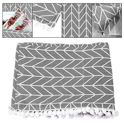 Wifehelper Kühlschrank Top Cover Mehrzweck Baumwolle Leinen Haushalt staubdicht Cover Protector für Kühlschrank Waschmaschine Schrank Tisch(55 * 130cm 51x21inch)