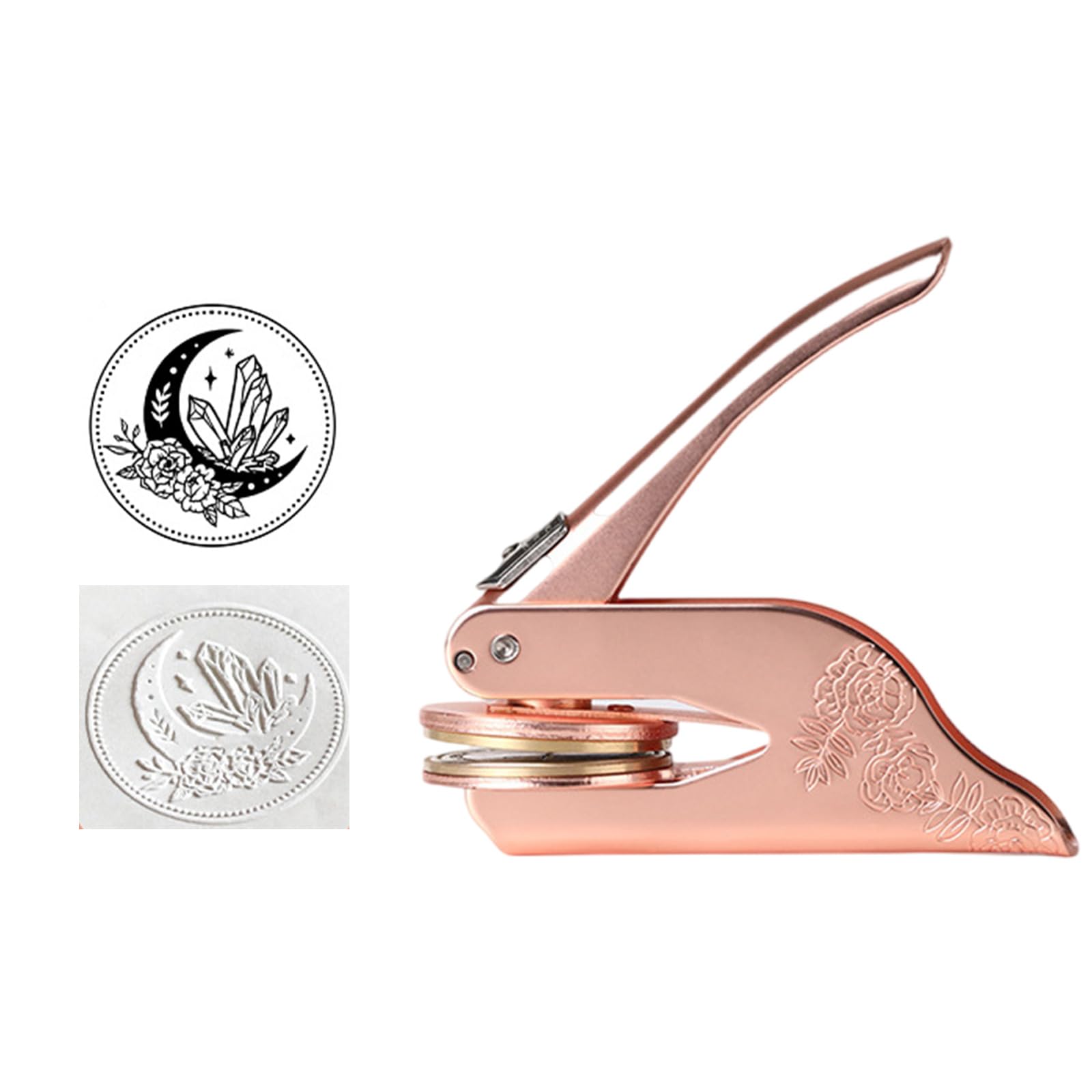 Paper Embossing Pliers Exlibris Stamp Sealing Metal Seal Embosser for Gift Envelopes Practical Sealing Pliers for Book