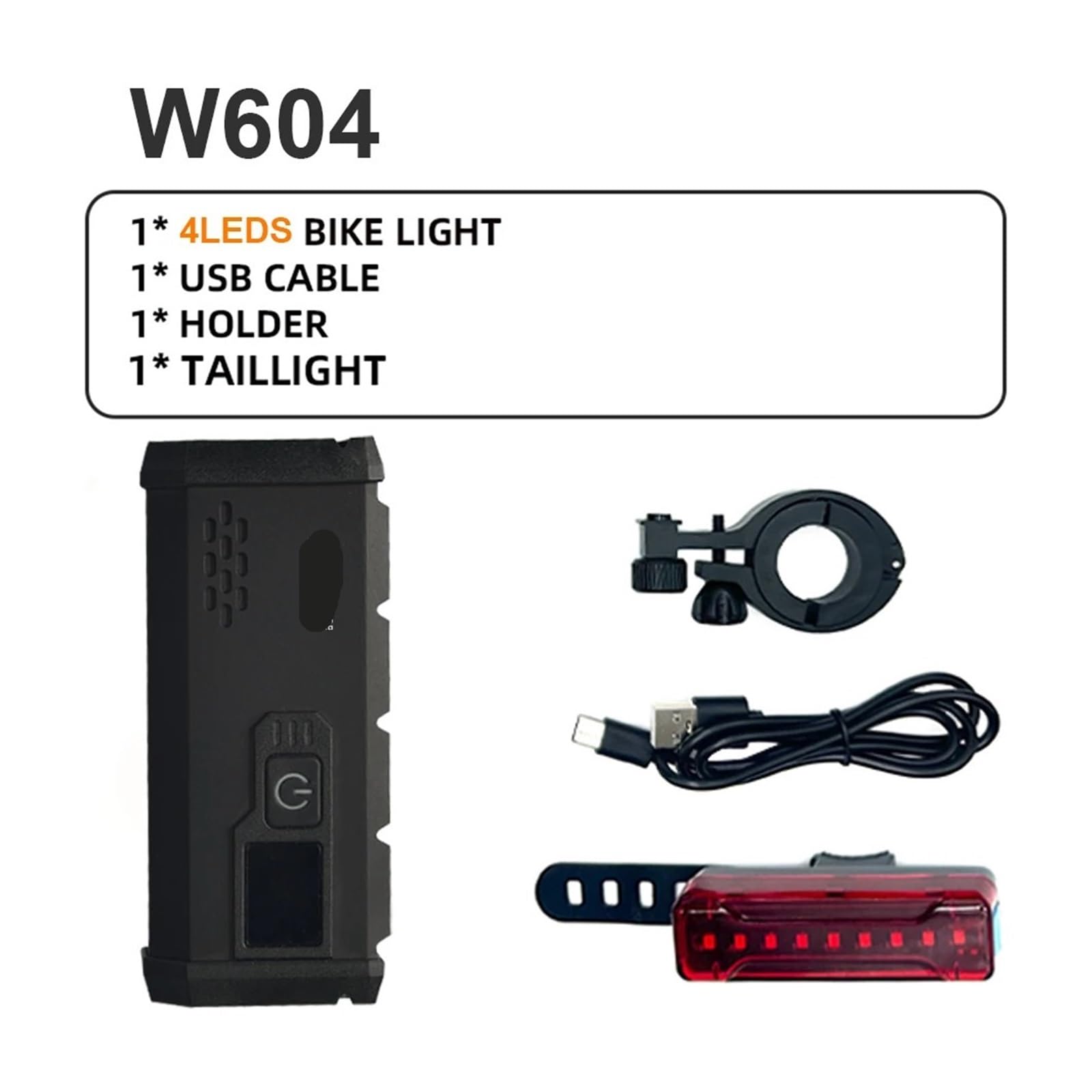 1 luz Recargable for Bicicleta MTB de 2000 mAh.