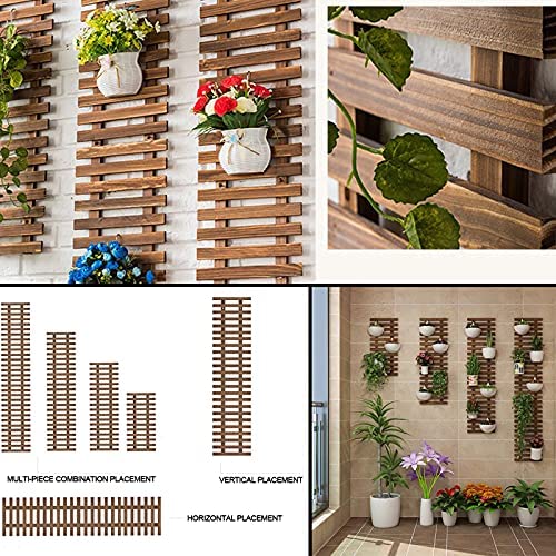 2 Vasi Da Fiori Da Appendere Alla Parete, In Finto Rattan, Da Appendere Alla Parete, Semicerchio, Con Ganci, Per Giardino, Balcone, Recinzione, Montaggio A Parete - Foto 7