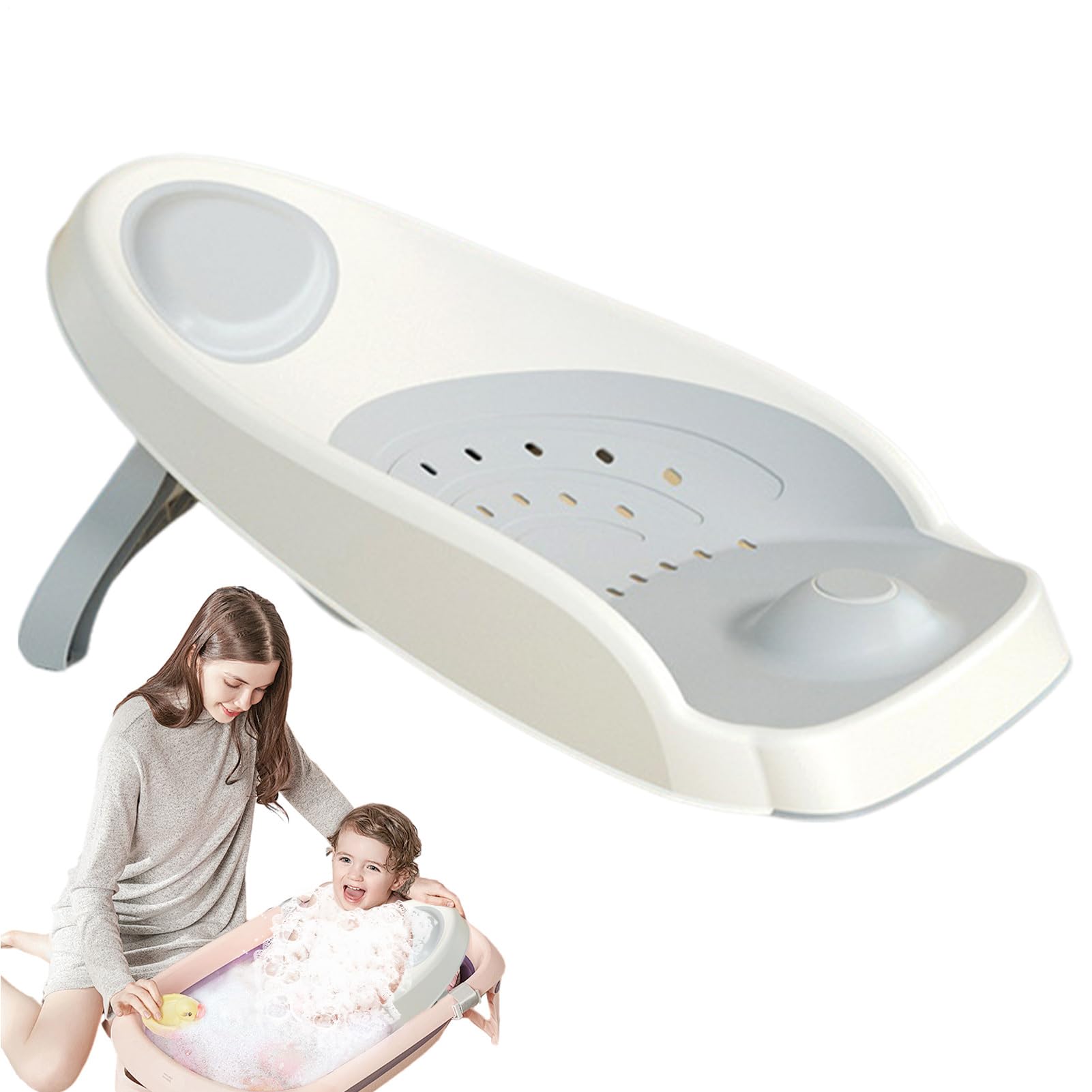 Supporto per vasca da bagno, sedia da doccia antiscivolo e morbida per