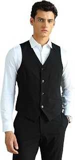 Arrow Men Regular fit Polyester Solid Waistcoat Price In India