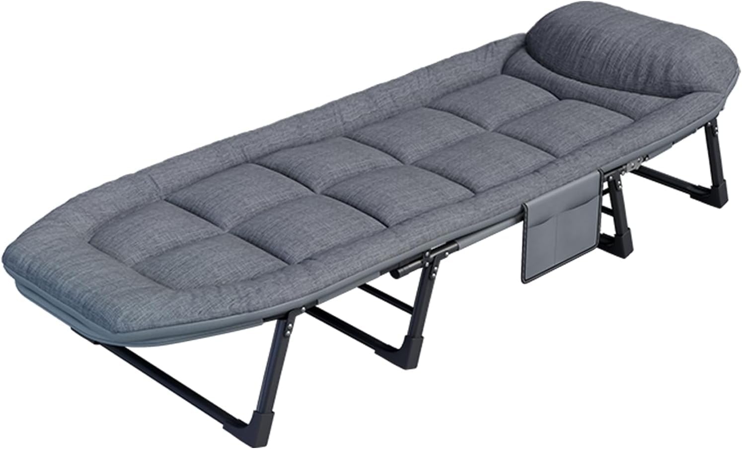 See full amazon price history chart for LOOKMINT Folding Camping Bed, Comfortable Portable Foldable Bed with Mattress Pillow Premium Single Lounge Chair, Indoor Outdoor Beach Bed for Camp Office Lounger (Upgrade Grey) LOOKMINT Folding Camping Bed, Comfortable Portable Foldable Bed with Mattress Pillow Premium Single Lounge Chair, Indoor Outdoor Beach Bed for Camp Office Lounger (Upgrade Grey) (B0D16RKDQR) Amazon Price History, Amazon Price Tracker