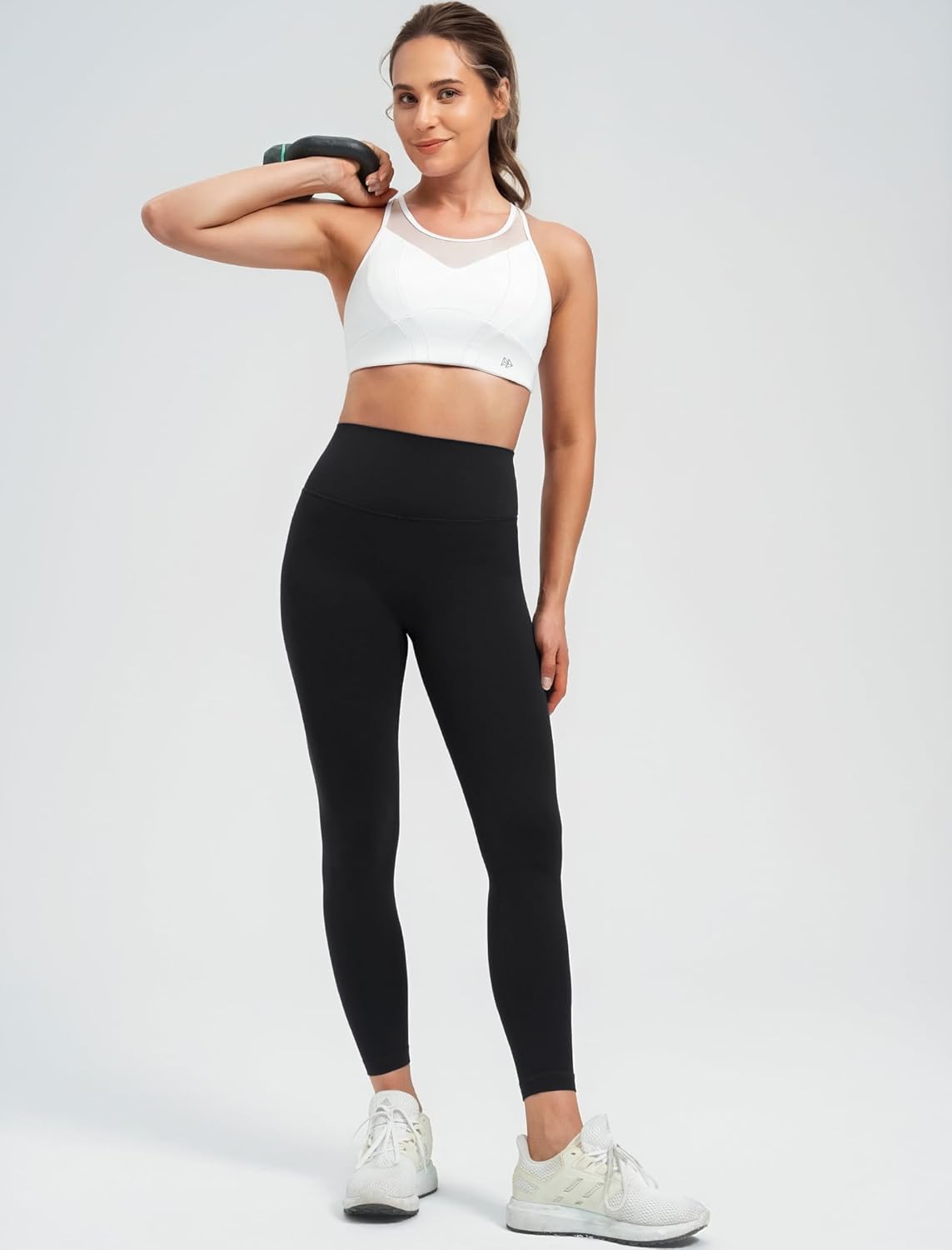 Yvette Racerback High Neck Sports Bra High Support Sports Bras for Women No Bounce Soft Moisture Wicking Supportive Running - Image 7