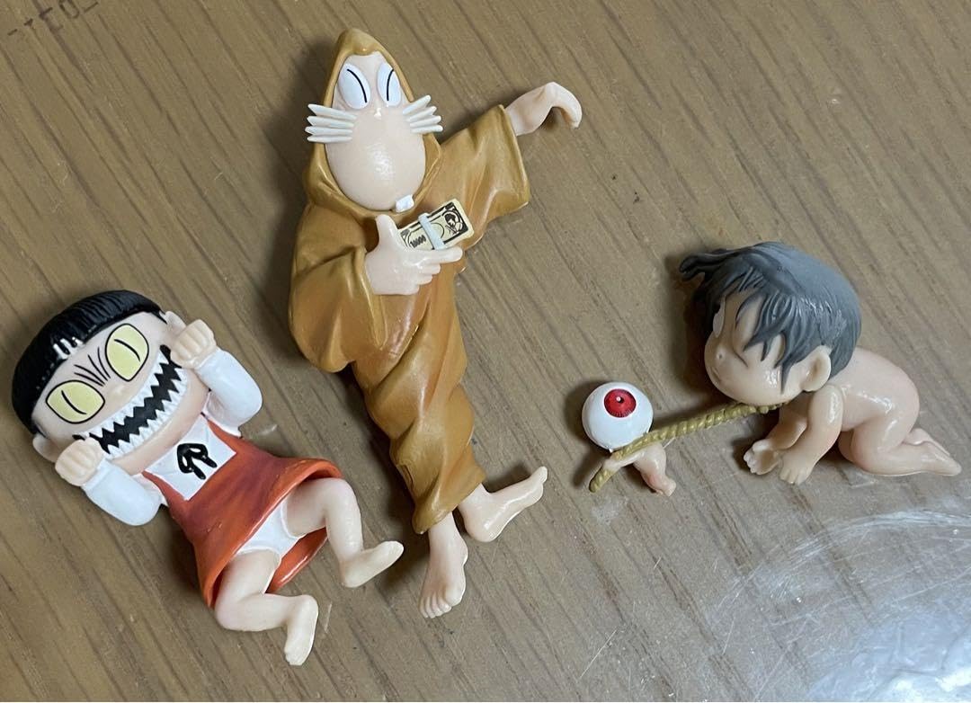 ゲゲゲの鬼太郎 PUTITTO PUTTIT ゲゲゲの鬼太郎 4種 フチ子 コップのフチ子