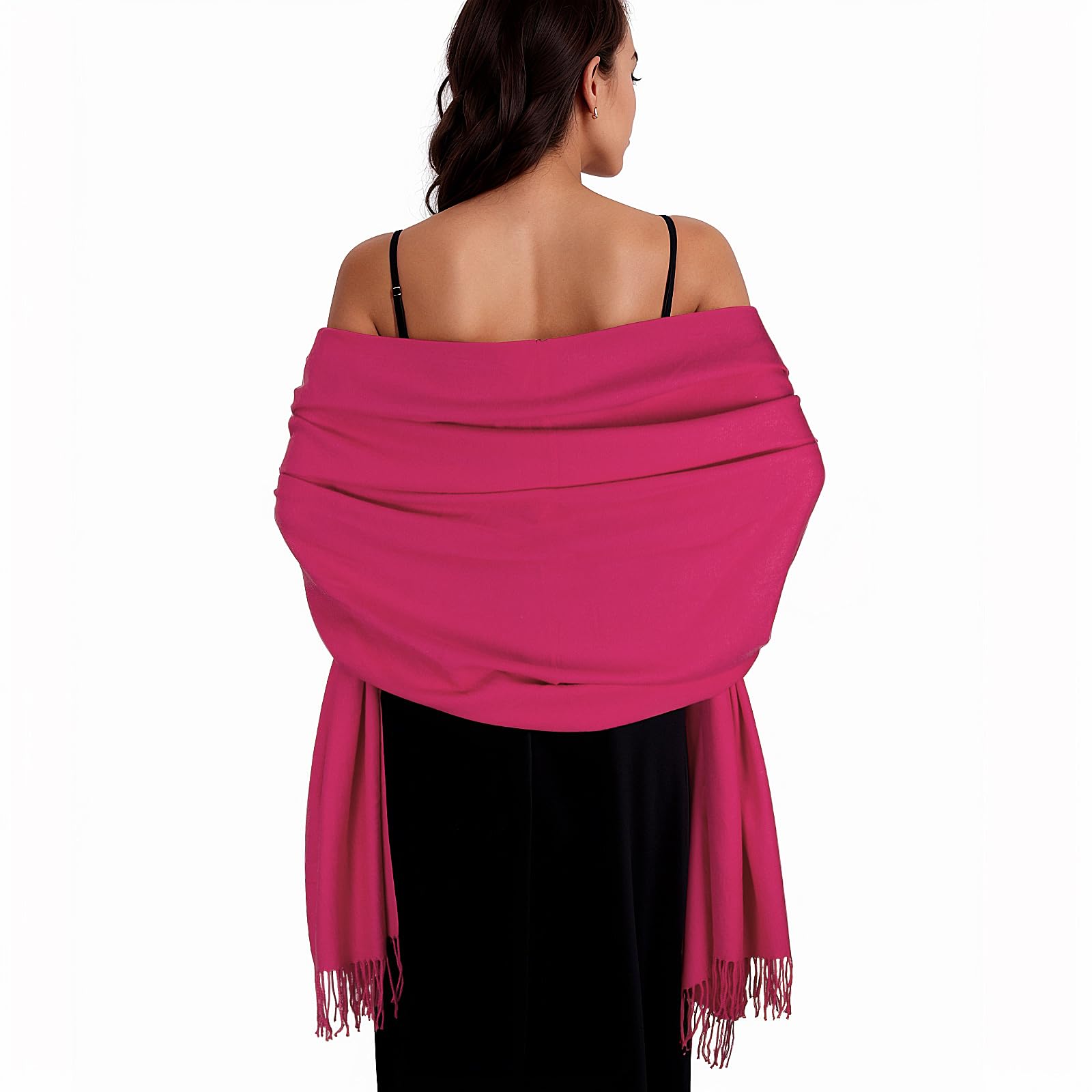 SWAT PANY Inverno Sciarpa Pashmina Morbido Sciarpa per Donne Caldo Grande Sciarpa di Spessore Avvolge Scialle Lungo Sciarpe