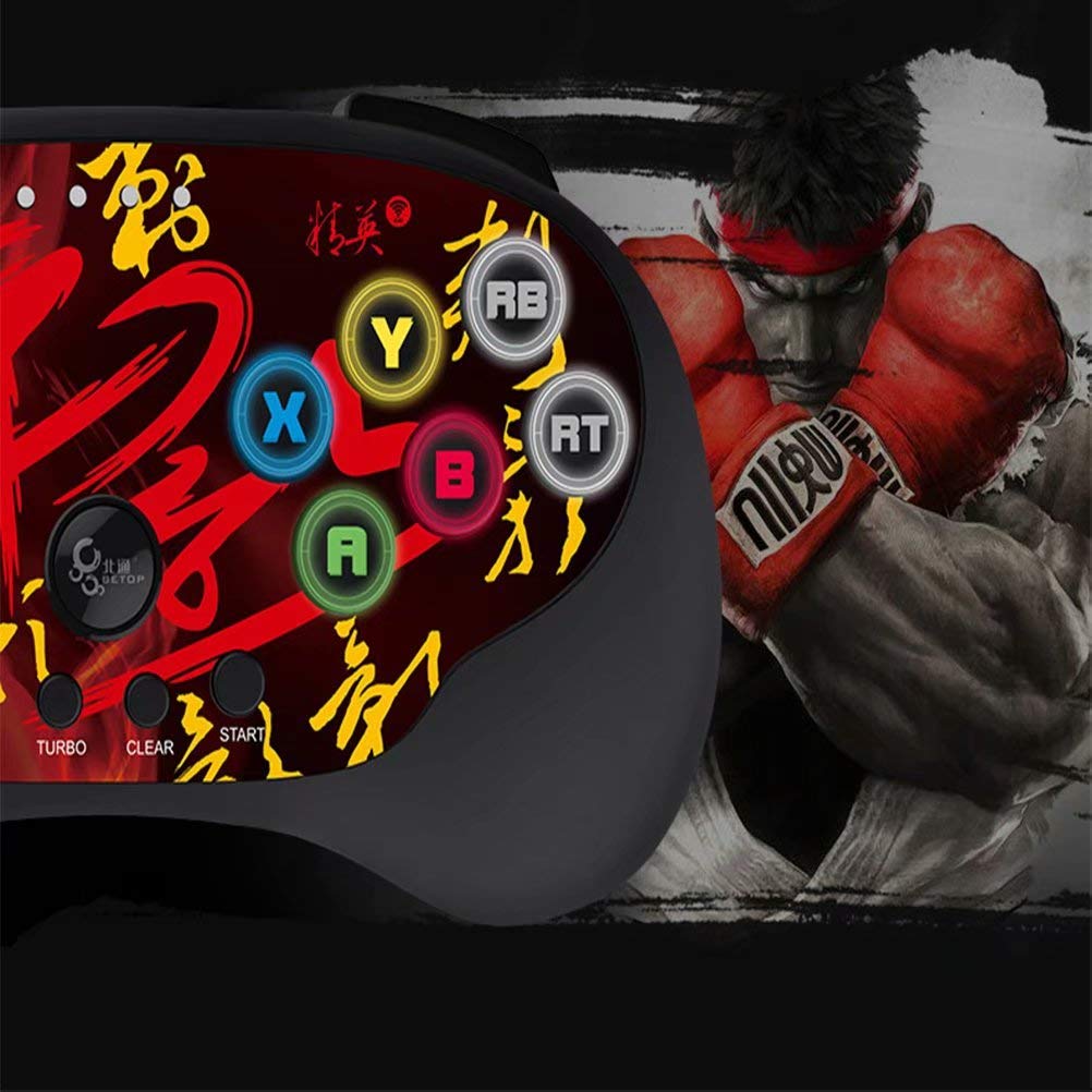 CSZH Wireless Gamepad controller per Android phone PC PS3 combattimento controller di gioco campione di pugilato 14 street fighter 5 pugno di ferro ingiusta alleanza rocker arcade