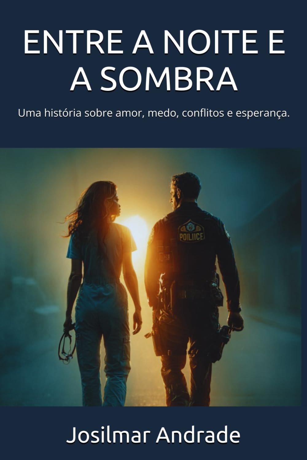 ENTRE A NOITE E A SOMBRA: Uma história sobre amor, medo, conflitos e esperança.