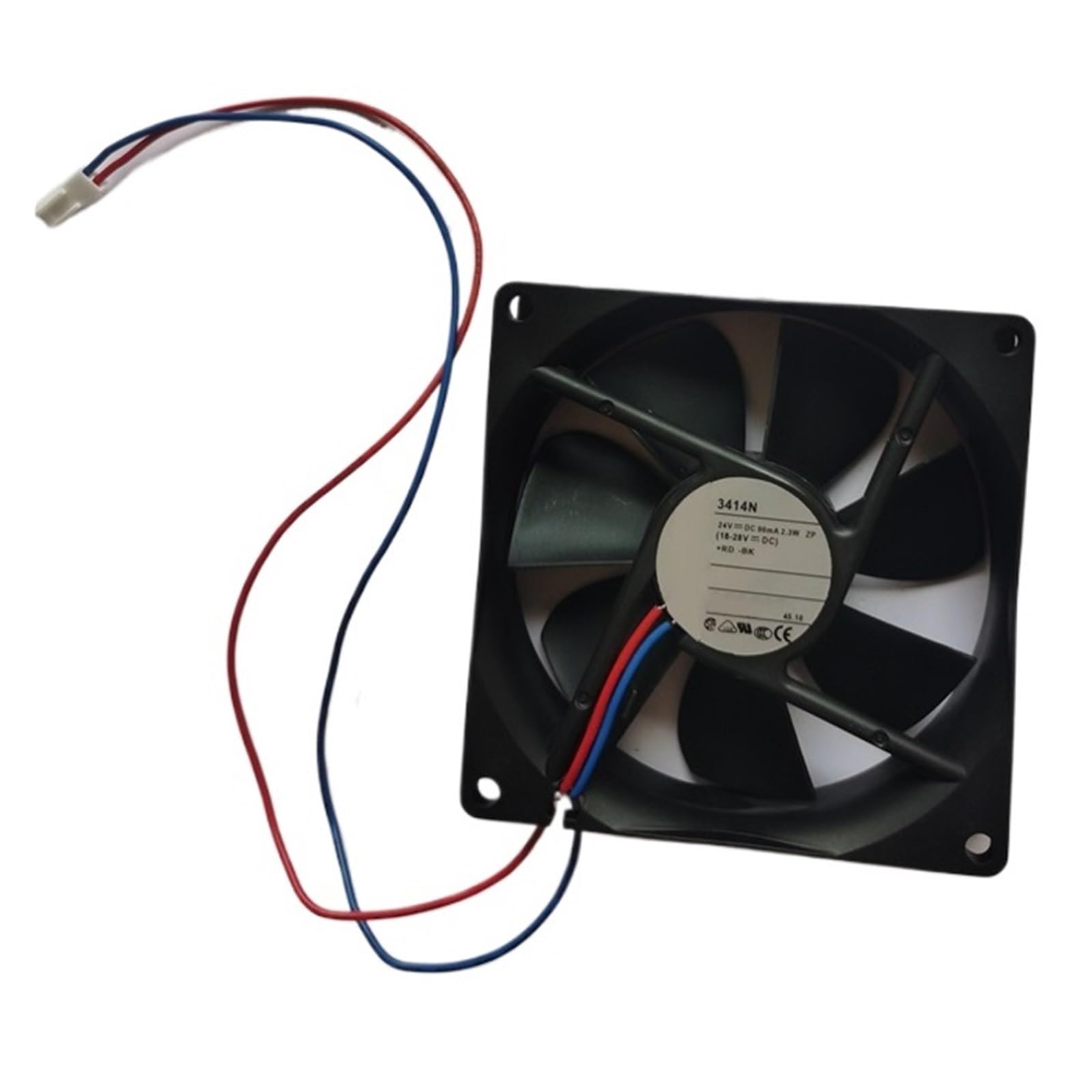 YMUGUEGH 3414N 92x92x25mm 24DC 49.4CFM 2.3W 2700RPM 32dB DC cooling Fan
