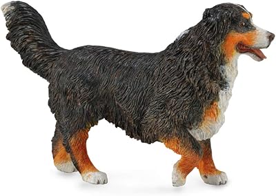 Collecta Bernese Mountain Dog Animal Toy, 4.1
