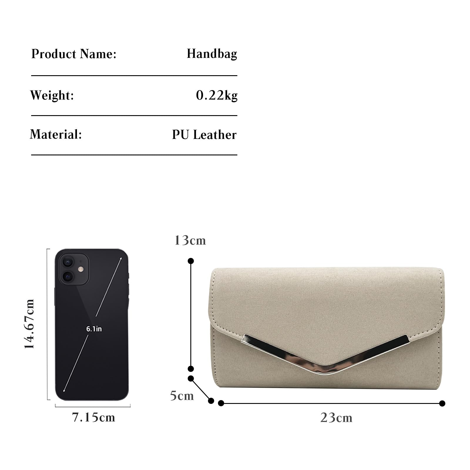 CORIOS Pochette da Donna Clutch con Paillettes Borsetta da Sera Pochette Piccolo con Catena Borsa Sposa Bling Elegante Borsa a Tracolla a Spalla per Cerimonia Festa Ballo Cocktail