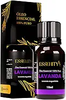 Óleo Essencial de Lavanda 10ml 100% Puro – Ideal para Difusor, Aromaterapia e Relaxamento, Vegano – ESSENITY