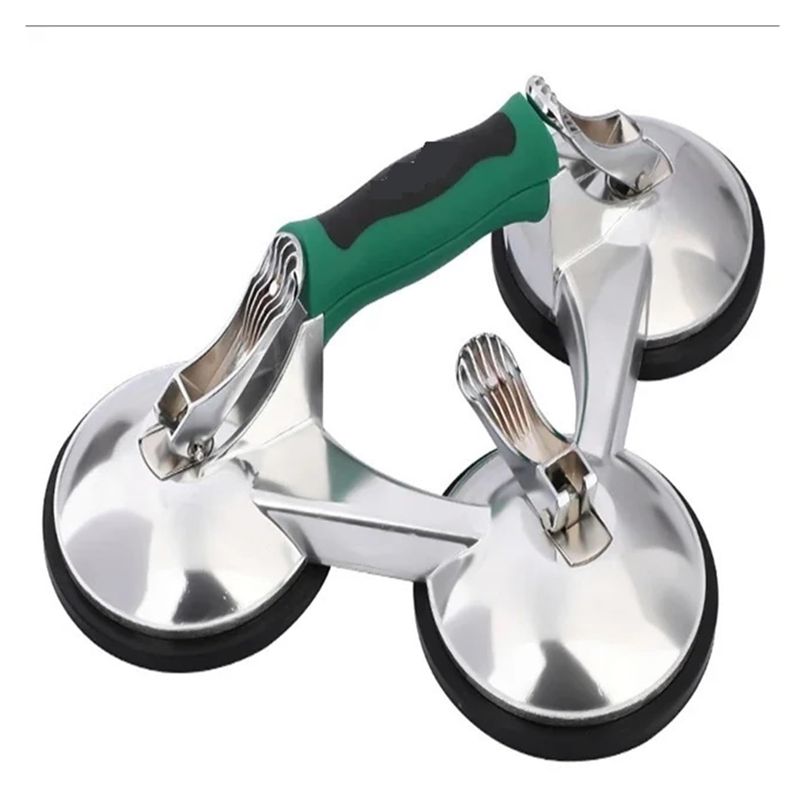 Glass Suction Cups Vacuum Suction Cup Glass Lifter Ceramic Tile Sucker Plate Horizontal 10-120KG Seam Setter Building Tool(3 Claws)