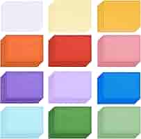60 Buste Colorate Mini Per Feste - Ideali Per Matrimoni, Compleanni E Natale | 12 Colori Vivaci | 11.5x8.2 Cm