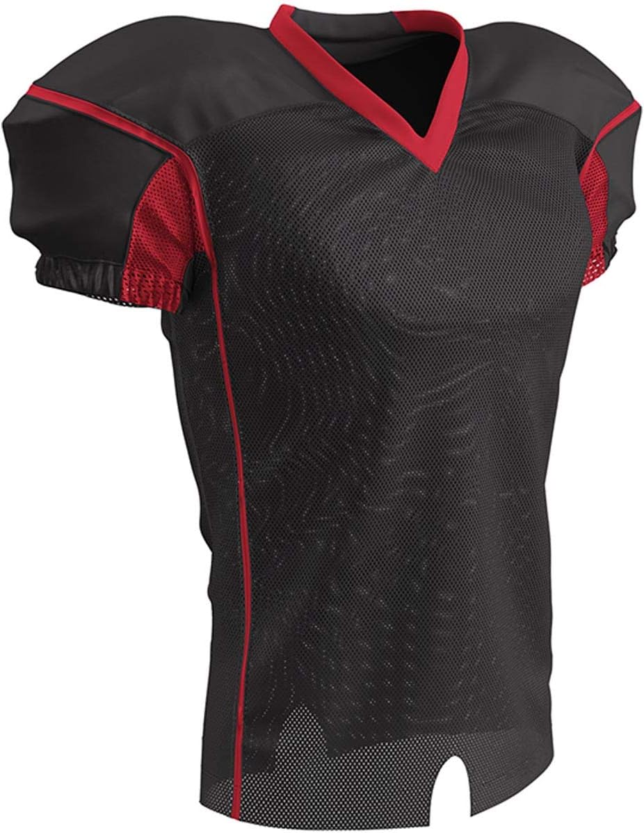 CHAMPRO YTH. Marker Stretch Polyester Dazzle Football Jersey : Sports & Outdoors