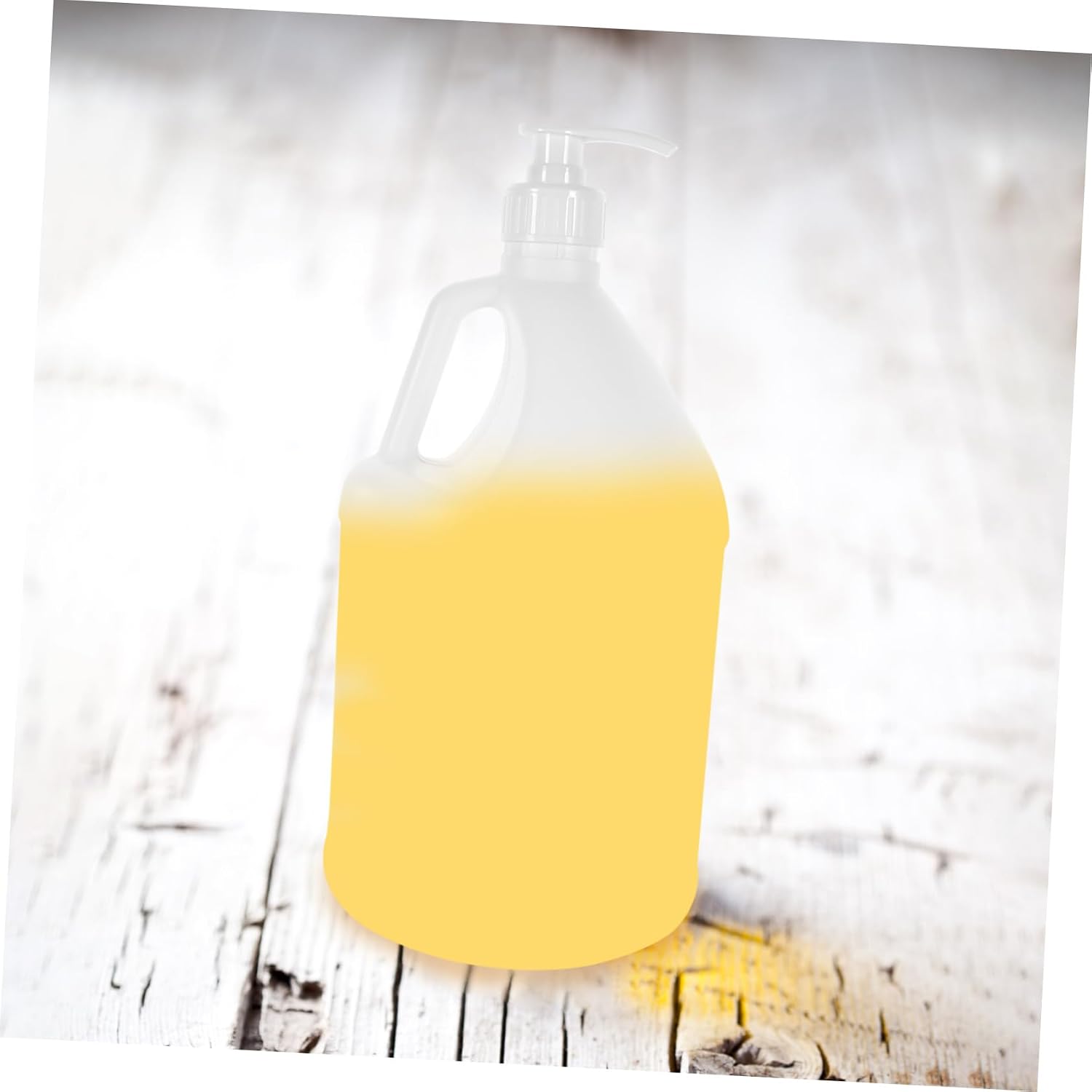 Mikinona Reusable Jug Container with Detachable Mouth for Easy Filling Handheld Liquid Dispenser for Detergent Storage Leak and Versatile for Laundry