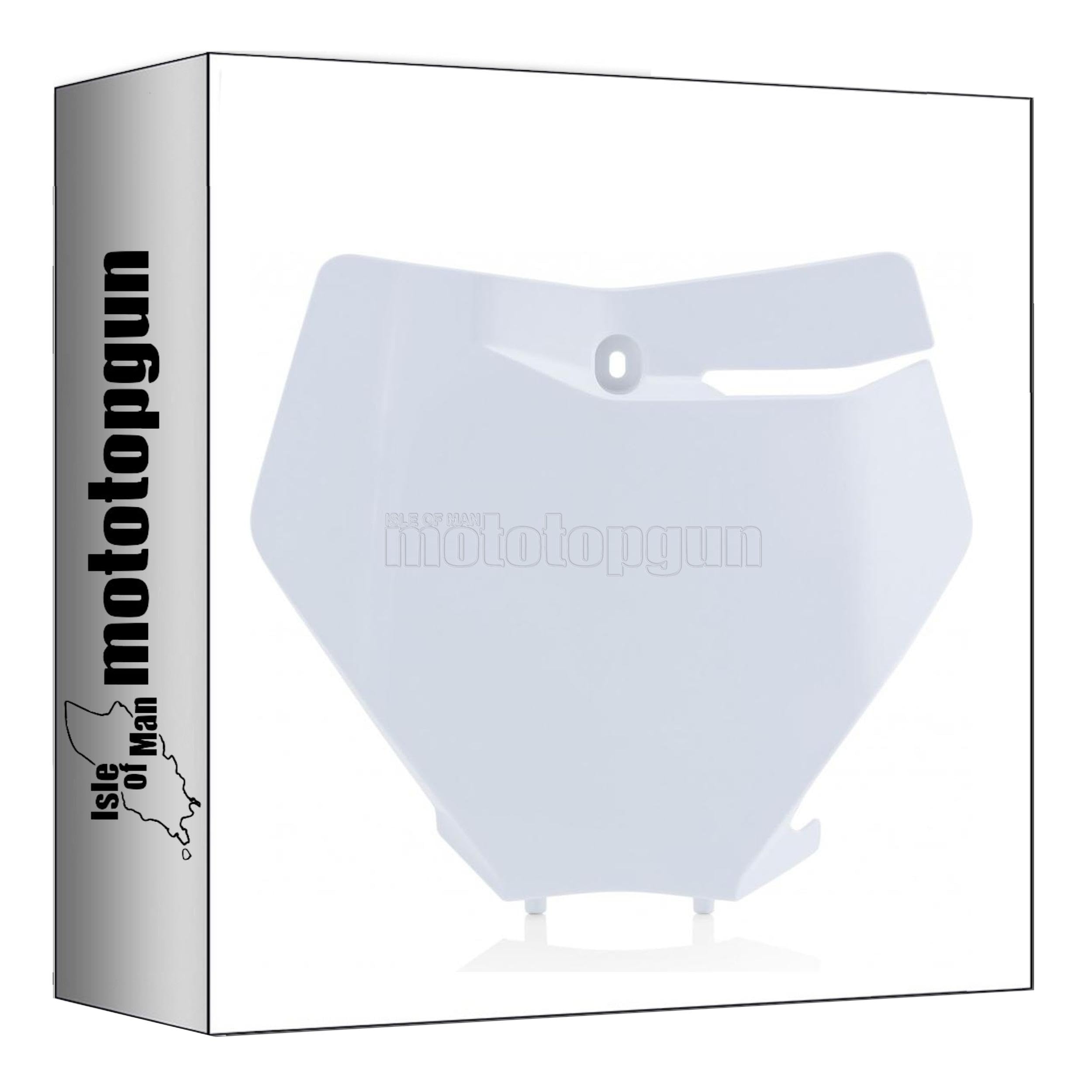 Porte numero avant blanc Acerbis 0023496.031 KTM XC 300 2019 - 3