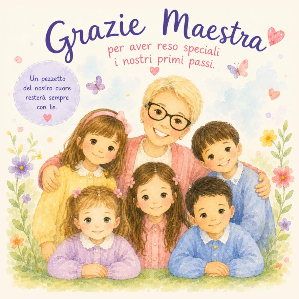 Grazie Maestra Vera: Per aver reso speciali i nostri primi passi a scuola