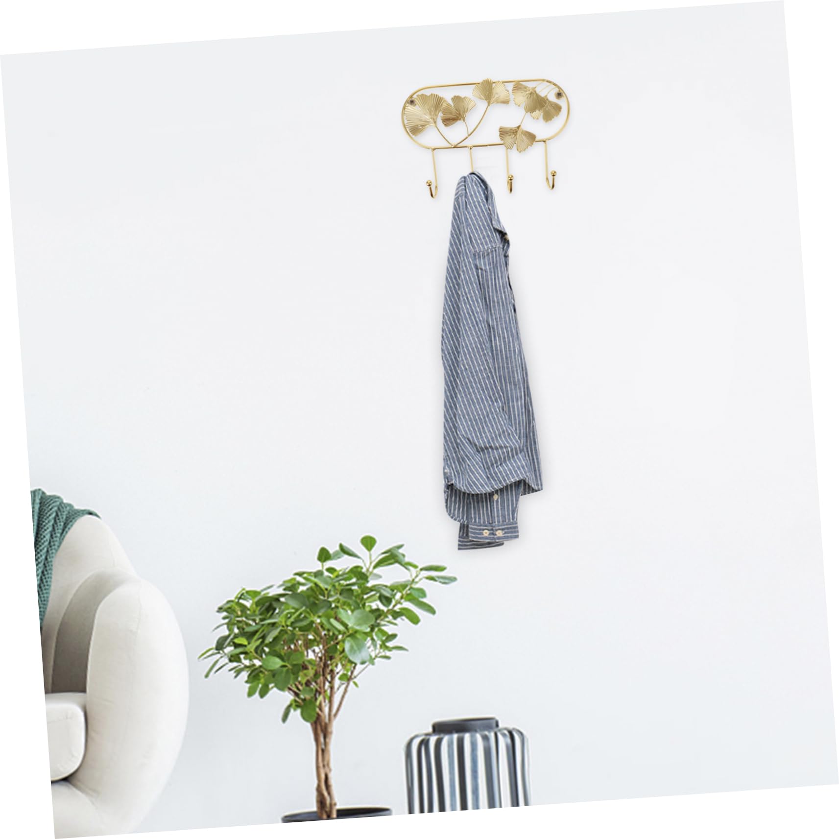 STOBOK 3 Stück Hakenleiste für Wand Retro Kleiderhaken Eisen Aufhängung für Jacken Schlüssel Accessoires Platzsparend für Bad und Schlafzimmer