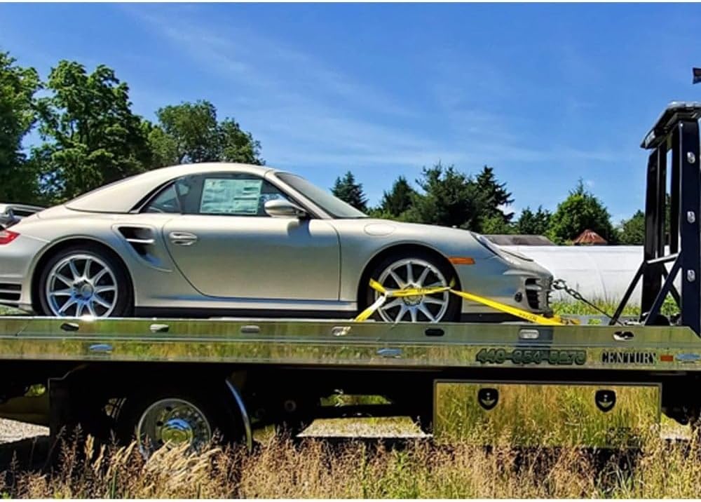 Roll Back Tie Down System Chain Ends 8 Point Tie Down Kit for Car Hauler Carrier Tow Truck - 14ft