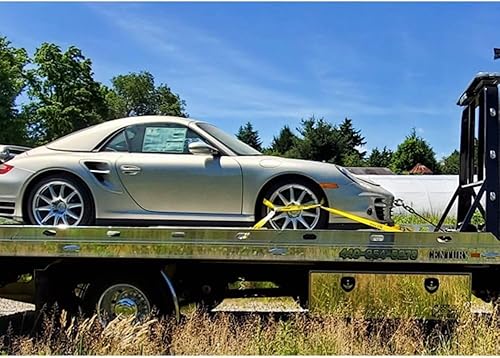 Vista 6 de Mytee Products Kit de amarre de 8 puntos con sistema de amarre para remolque, transportador de automóviles, remolque, 14 pies