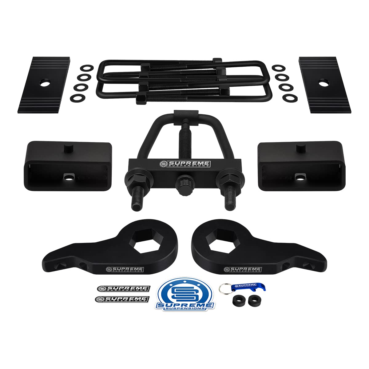 Buy Supreme Suspensions 13" Front + 2" Rear Lift Kit for 19921999