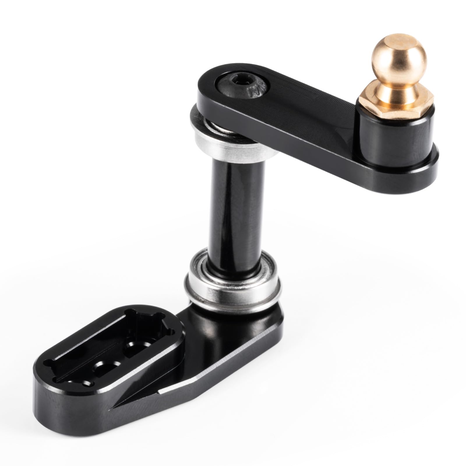 AXspeed Aluminium Servo Steering Fixed Mount Bracket for 1:10 Tamiya Clod Buster RC Car (Style B) - Image 3