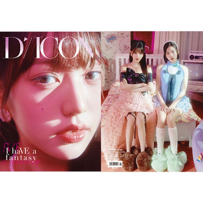 DICON Volume N°20 IVE Livre Album Photo Idée Cadeau Jang Wonyoung