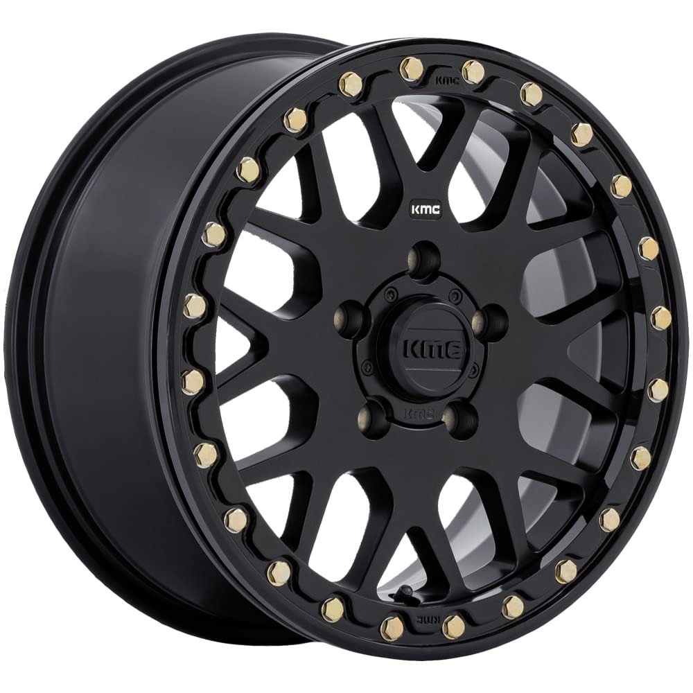 WHEEL PROS KMC Powersports KS235 15X10 5X4.5 S-BLK 00MM - KS23551012700