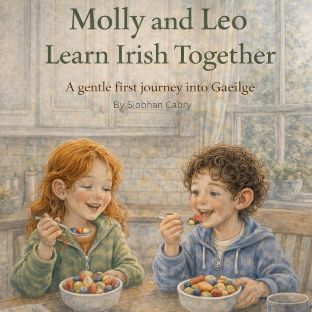 Molly and Leo learn Irish together