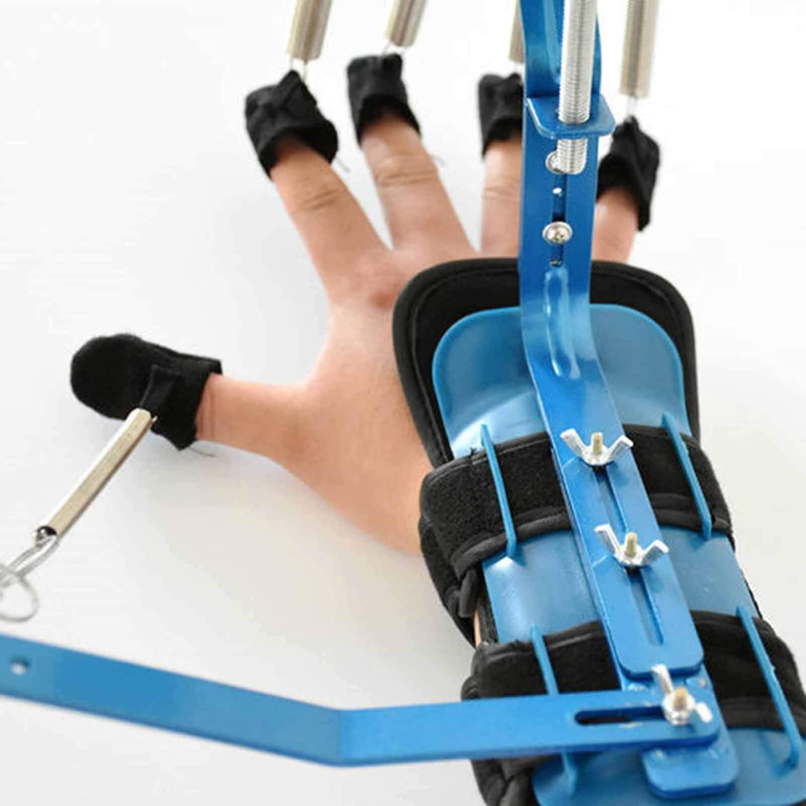Soporte de férula de Mano, ortesis Protectora de muñeca Brace Entrenamiento de rehabilitación de Manos Ortesis de Dedo para accidente cerebrovascular Hemiplejía Paciente Longin