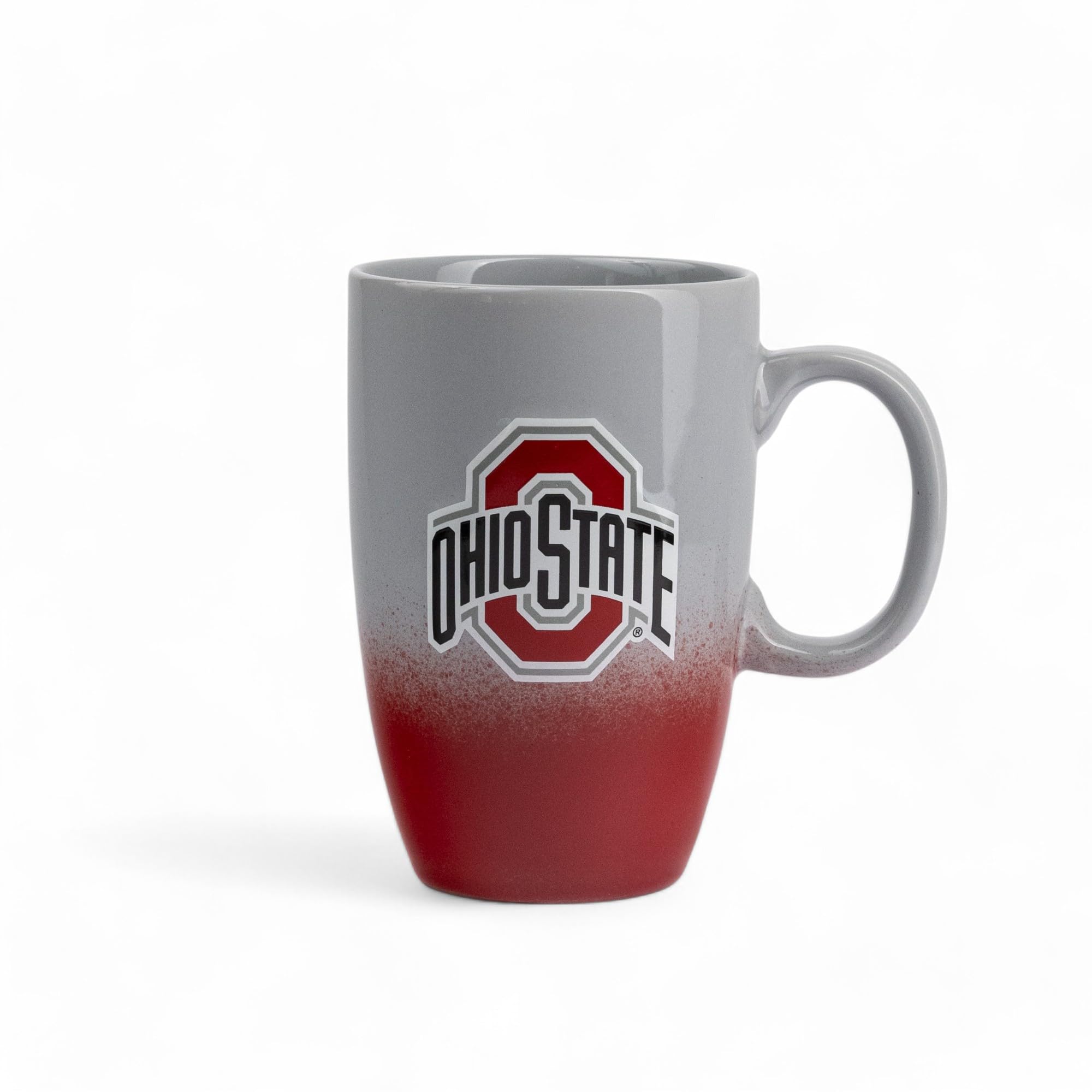 The Memory Company Officially Licensed NCAA 22oz Ceramic Ombre Sculpt Tall Mug - Premium Collegiate Drinkware, Perfect for Hot & Cold Beverages, Ceramic, Team Spirit Drinkware for Fans & Collectors