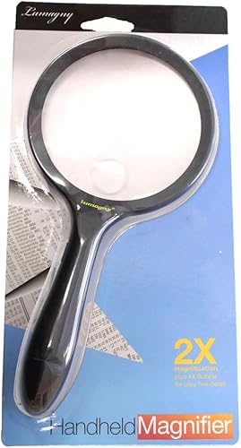 Miniatura 4 de "lumagny 240 x 117 x 23 mm, diámetro de 4" lente, iluminación LED Lupa de mano con 2 x & 4 x power: mp-14680