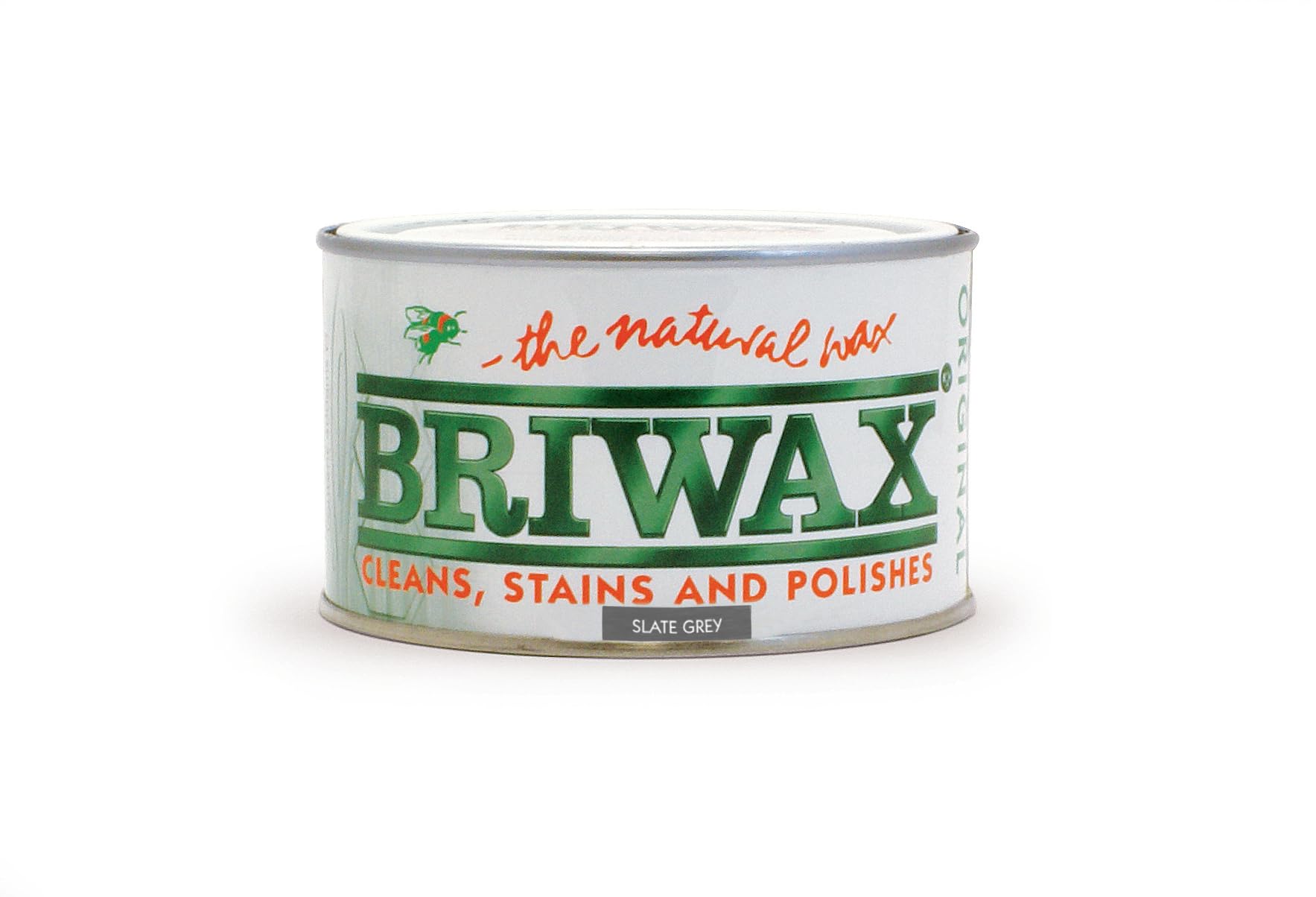 Briwax Wax Polish Original Slate Grey 400g