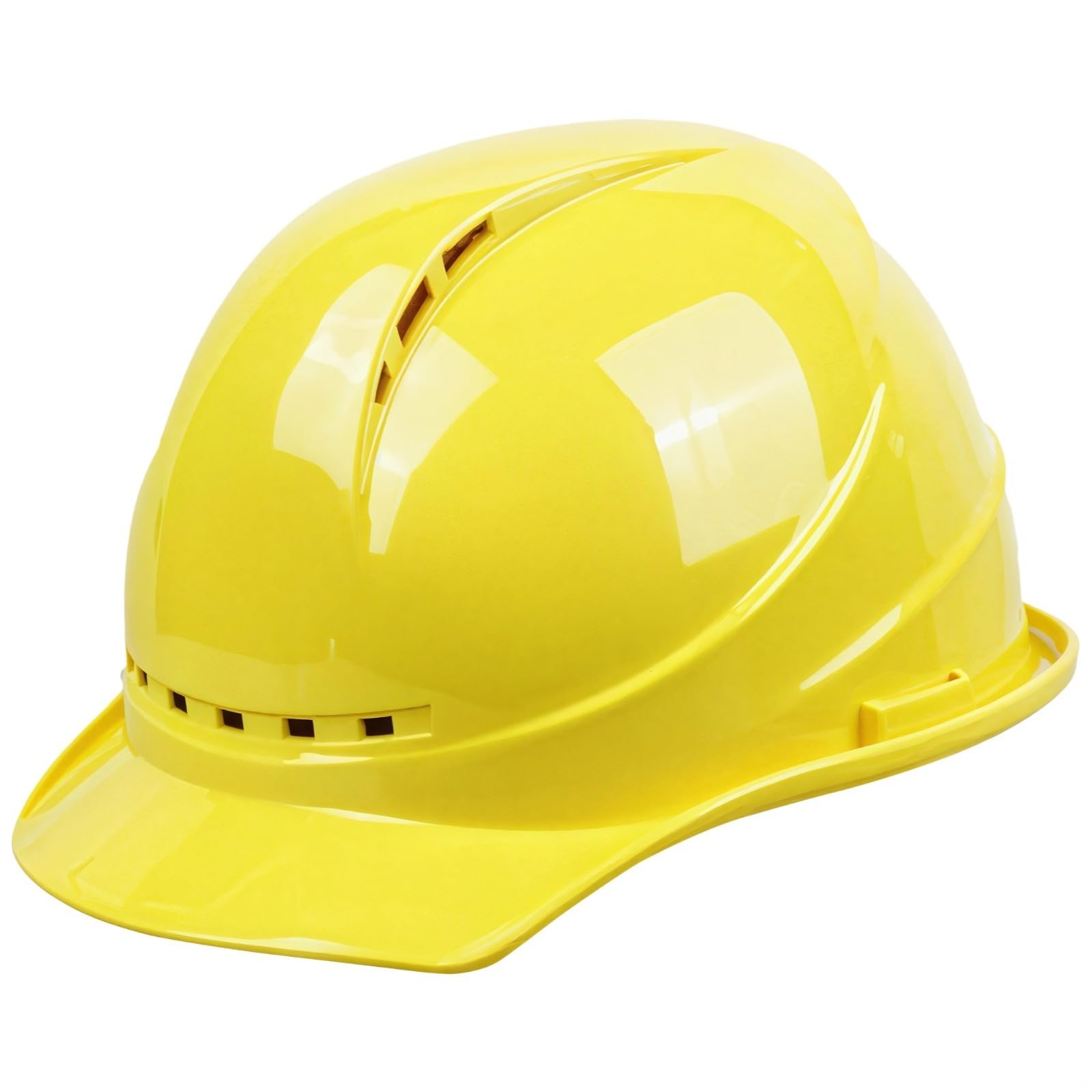 Casco con diseño ventilado, amortiguación de 4 puntos, casco impermeable ajustable, ideal para uso industrial