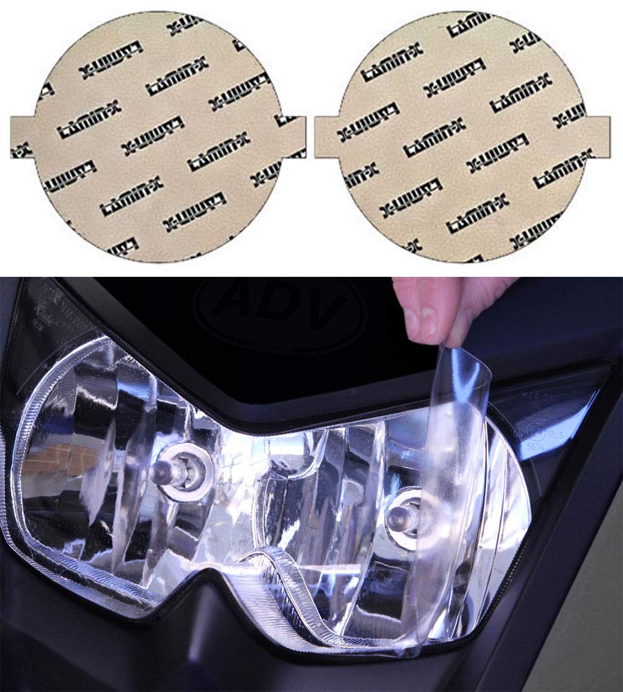Lamin-x Custom Fit Clear Sealed Beam Covers for Hella RE 500 (6.375