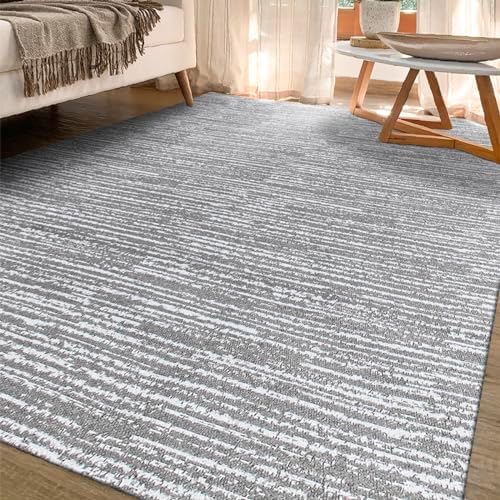 Tapete Sala Antiderrapante 2,00m x 1,40m Emborrachado Mescla Cinz...