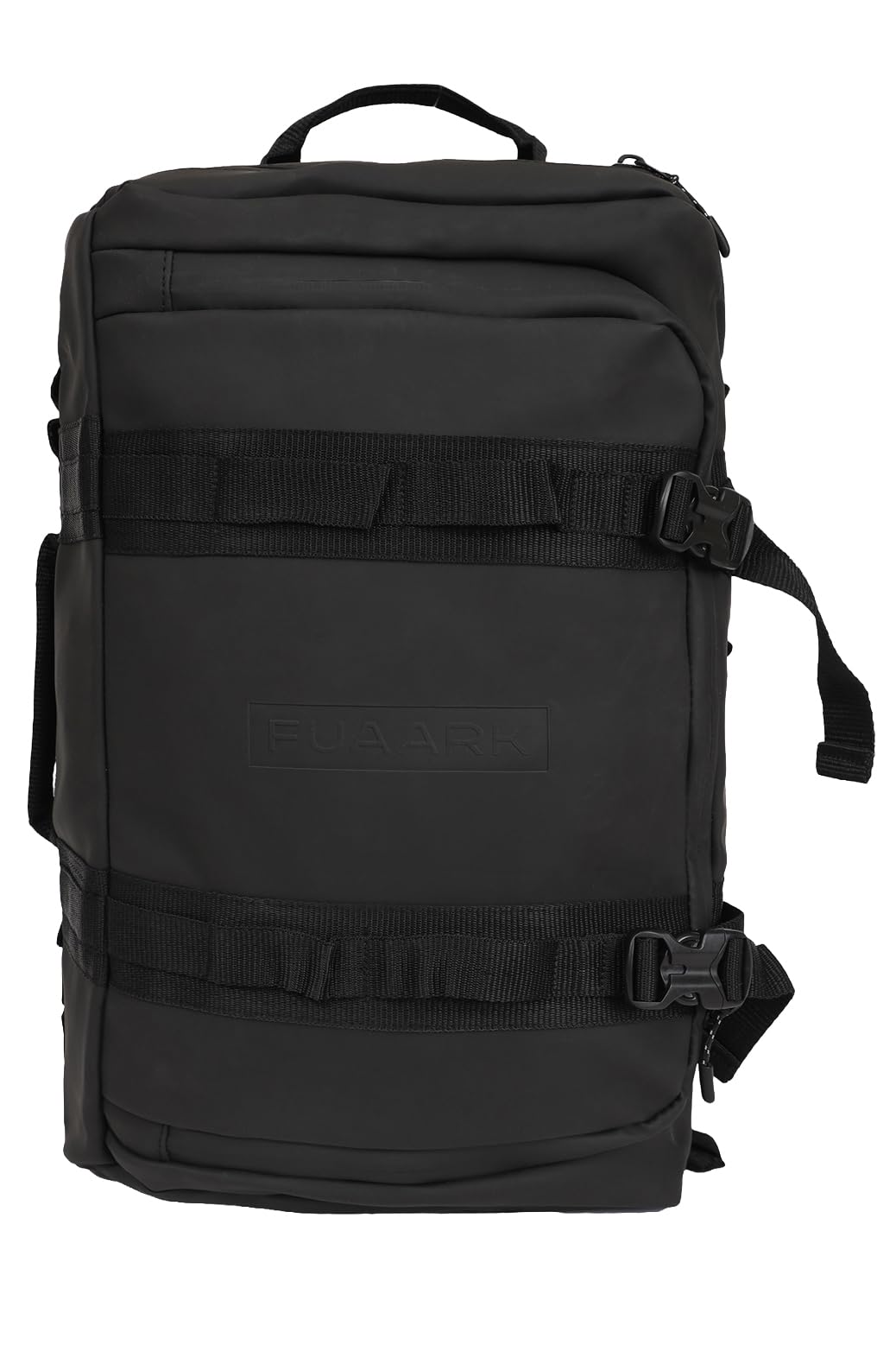 30L Unisex Statement Backpack Bag for Sports, Gym, Travel & Daily Use Water Resistant Multi-Compartment Adjustable Straps Black Backpack-image-2