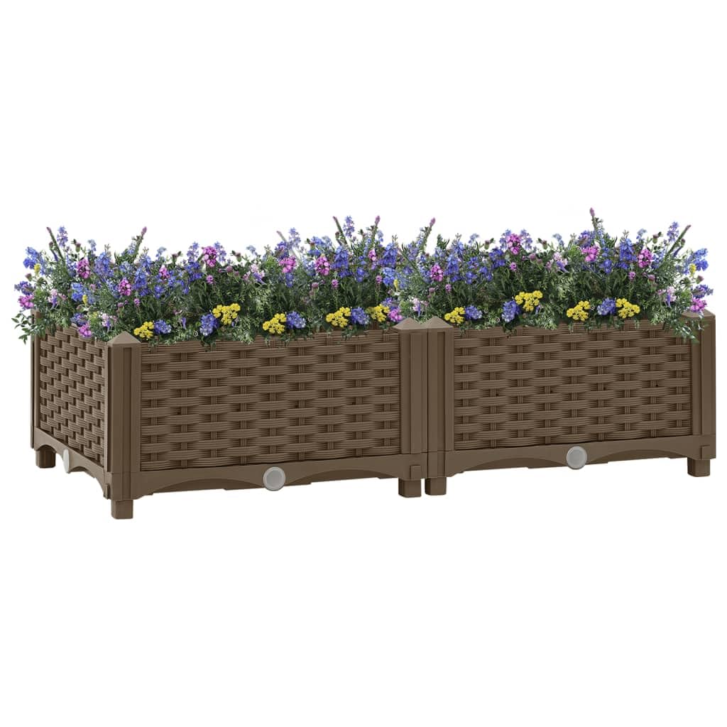 Jardinière surélevée pour créer un potager urbain sur votre terrasse