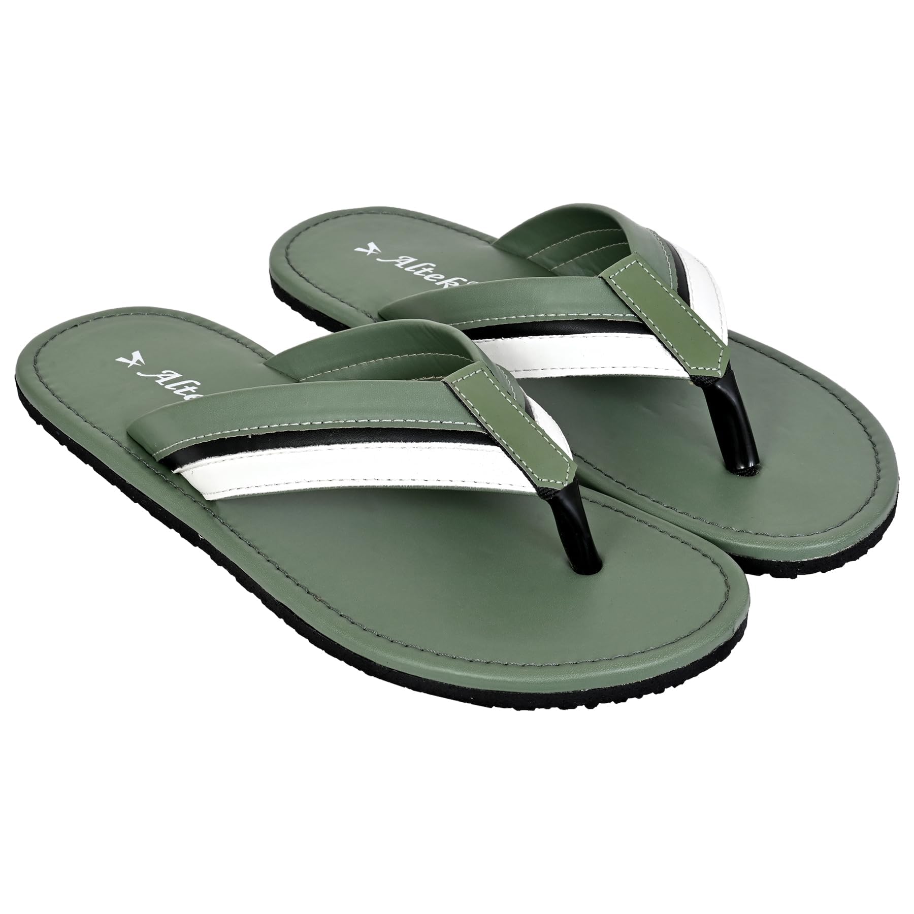 ALTEK MenS Flip Flop Slippers For Boys Daily Use House Comfortable Soft Anti Skid Chappal 14292_green_85_9 (B0CK5JTPYW) Amazon Price History, Amazon Price Tracker