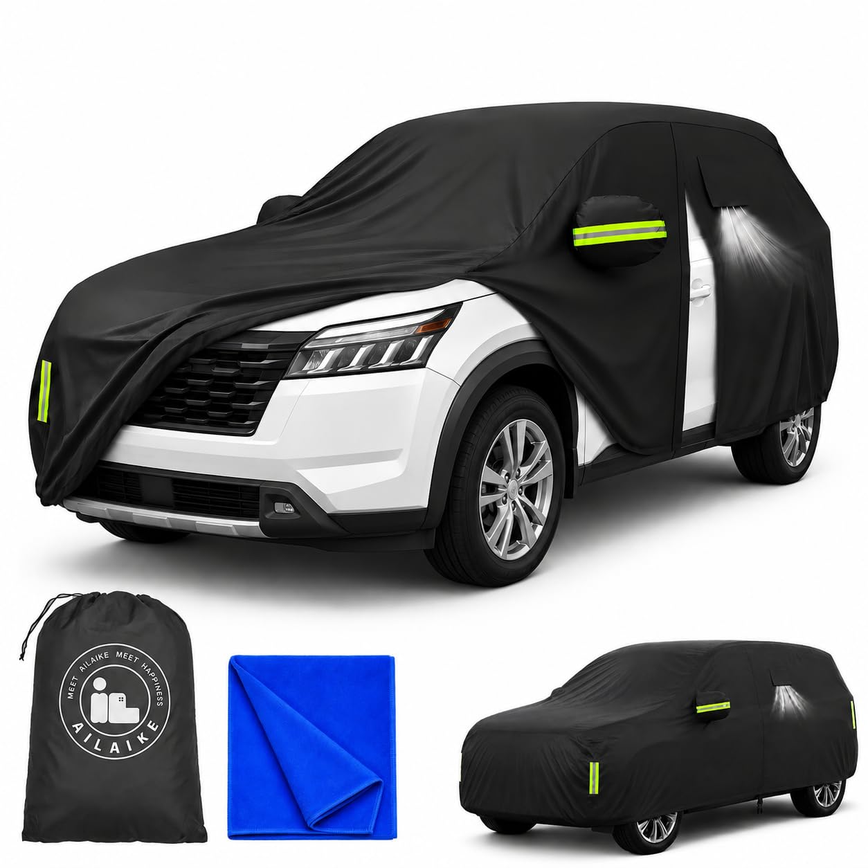 Car Cover Waterproof All Weather Custom Fit for Pathfinder