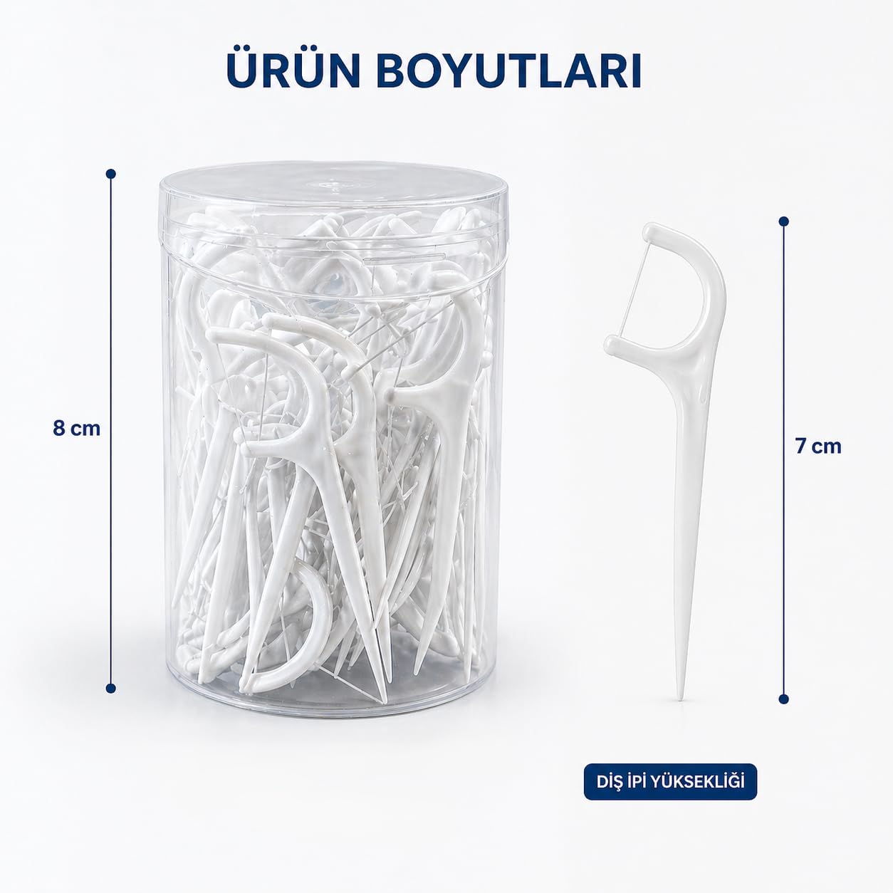 Orret Home Kürdanlı Diş İpi 40 Adet – Diş İpli Kürdan, Diş Temizleme Çubuğu, Ağız ve Diş Hijyen Seti, Taşınabilir Kutulu Floss Kürdan, Pratik Ağız Bakım Aparatı
