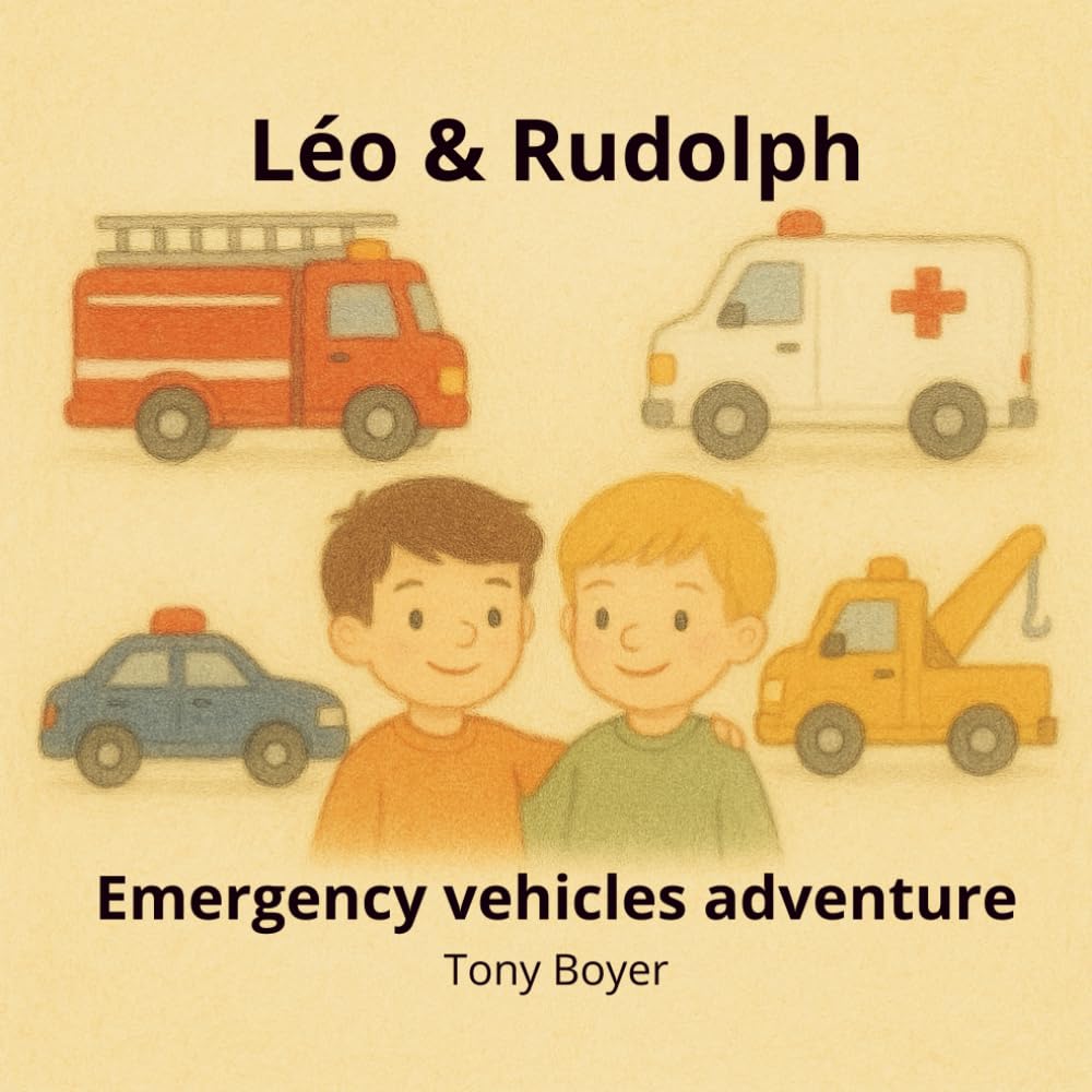 Léo & Rudolph Emergency Vehicles Adventure: Meet the Emergency Vehicles That Save the Day! (Les aventures a Léo)