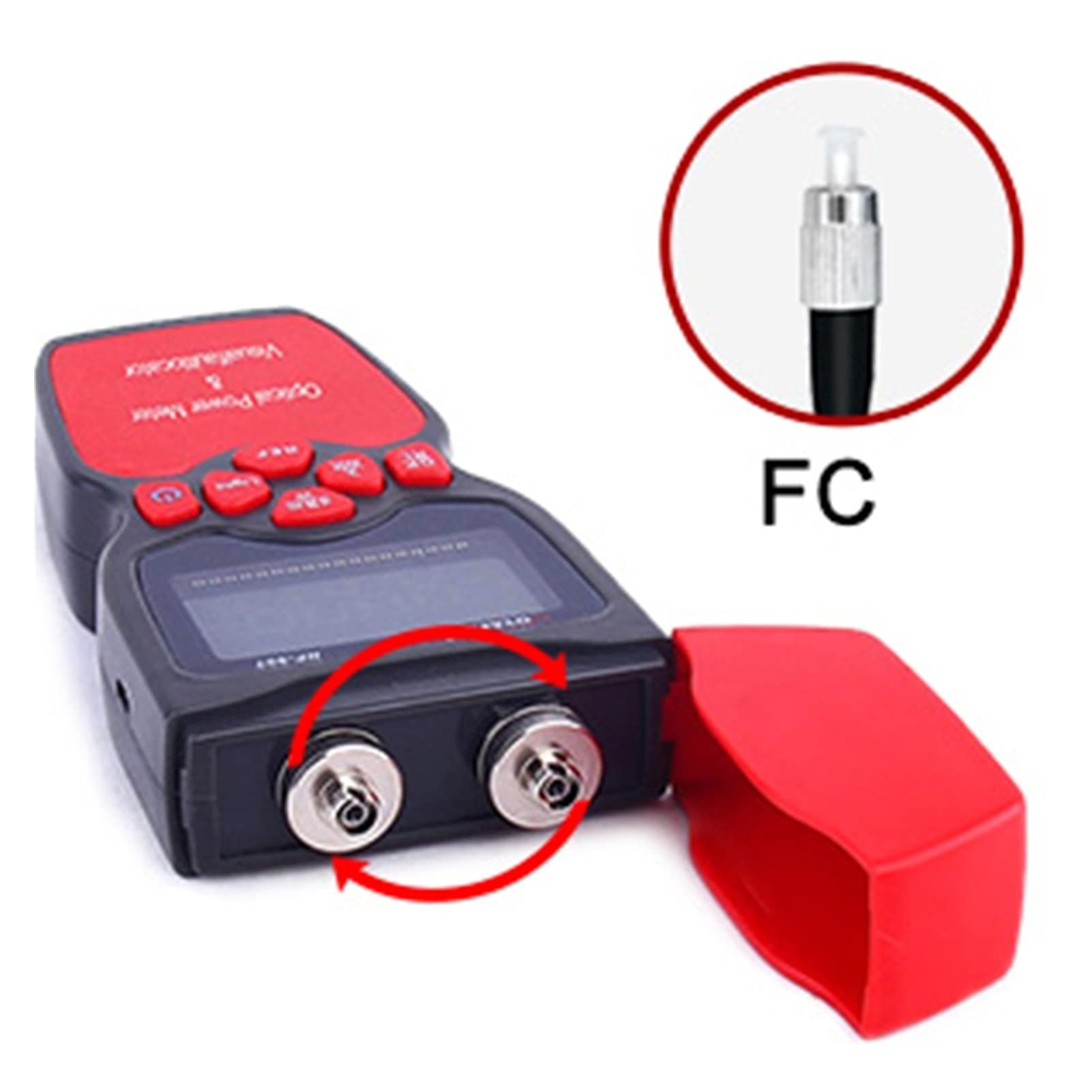 Rilevatore cavi elettrici, Tester ottico for fibra ottica ottica 3-in-1 ottica tester ottico Tester Guasto Guasto visivo