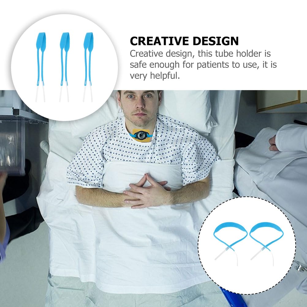 Operitacx 3 soportes para tubo de traqueotomía – Soporte para tubo de traqueotomía reutilizable – Kit para la limpieza de la traqueotomía, apto para la mayoría de las personas