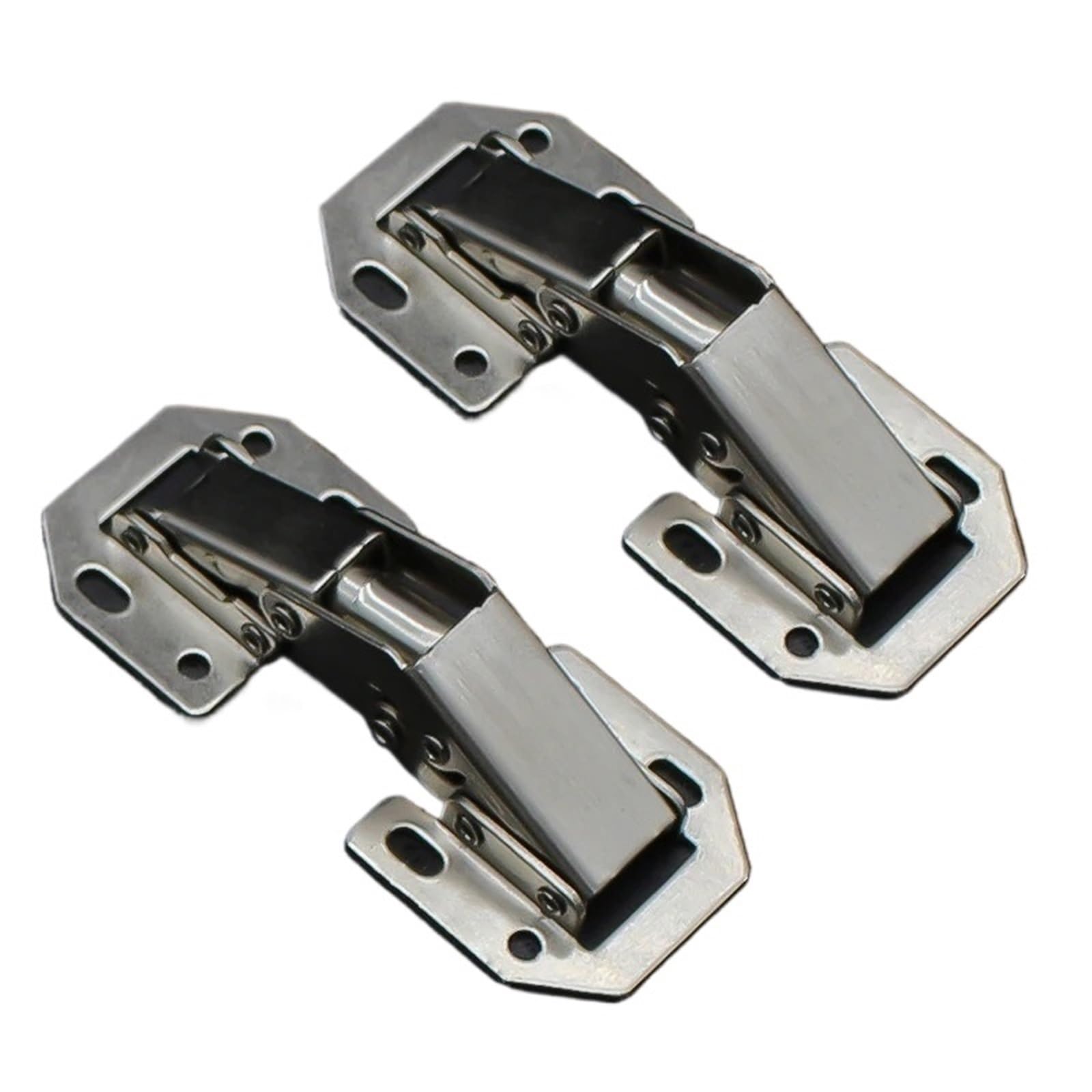 1/2pcs Hinges Furniture for Cabinets Door Hinges with Screws(2pcs 3 Inch Hinges)
