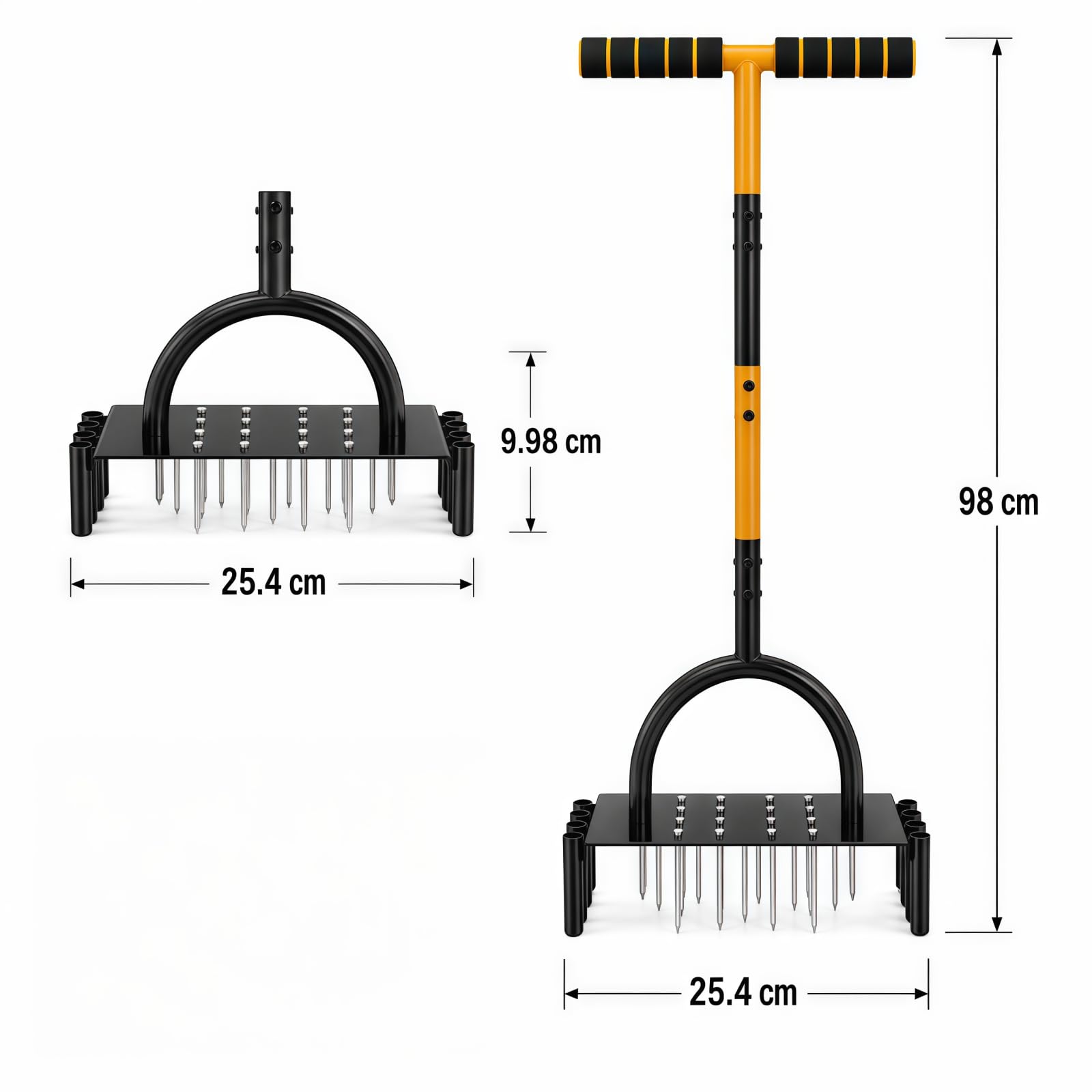 Aerator do zagęszczania gleby, ogrodu, pielęgnacji trawnika