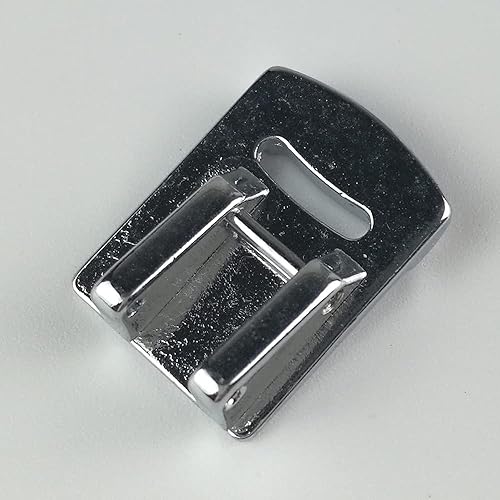 1 unid máquina de coser doméstica piezas prensatelas pie doble reunión pie broche en pie Costura