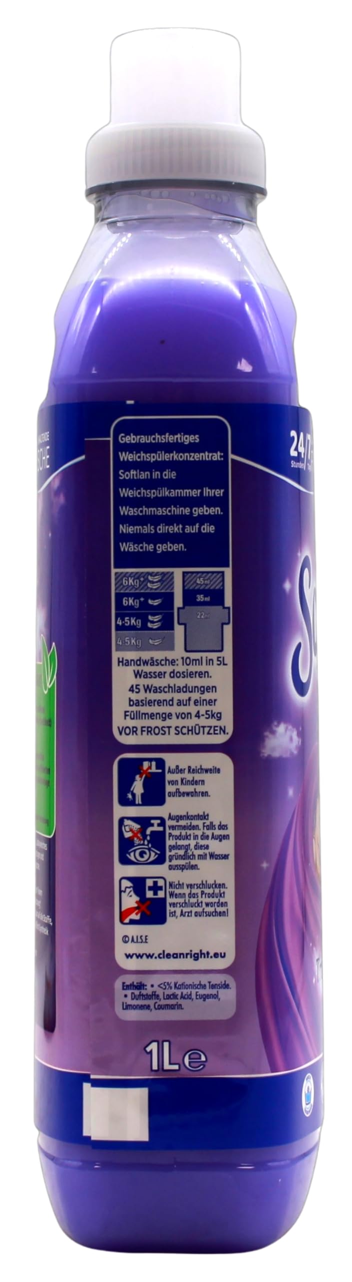 Softlan Ultra Traumfrisch Weichspüler, 12er Pack (12 x 1 l)