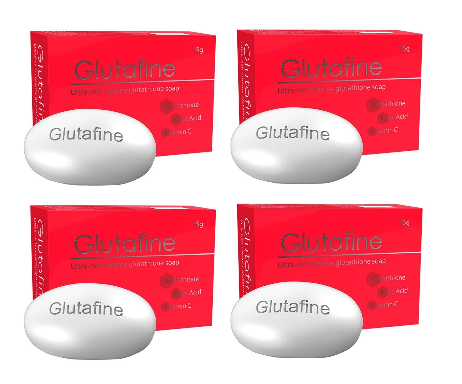 Glutafine Soap - 75gm - pack of 4